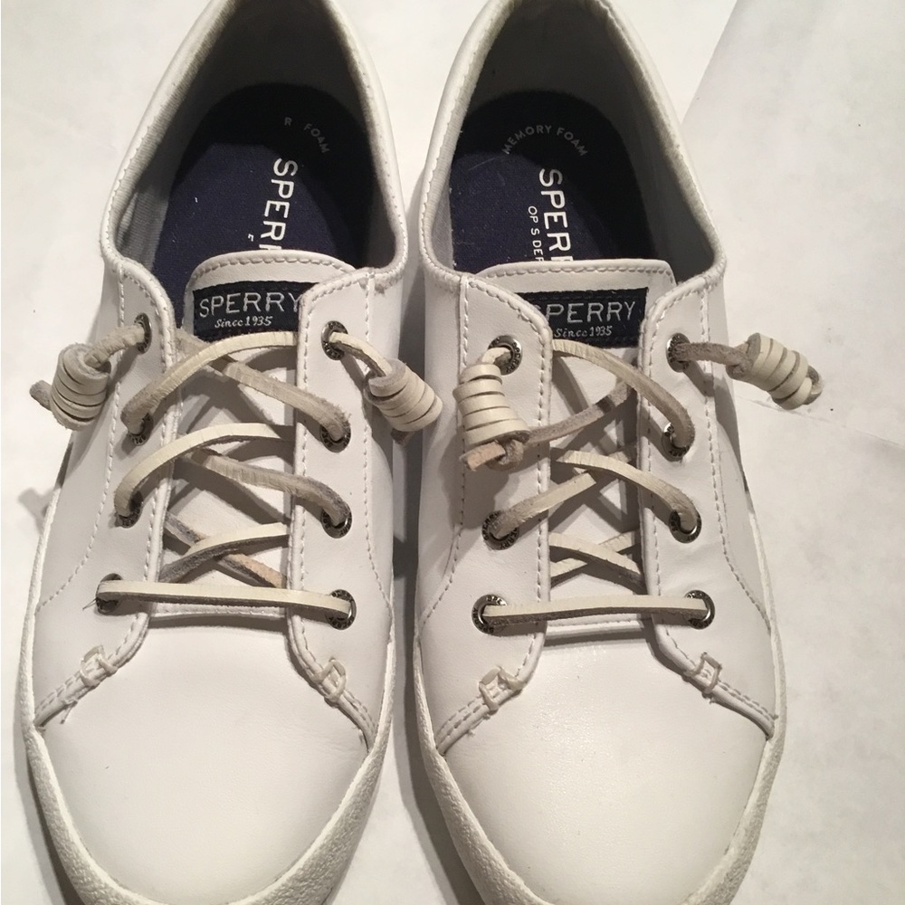 Sperry Women’s Low-Top Sneakers — Black and White